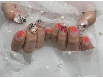 ヴァンネイルサロン 本厚木(VAN NAIL SALON)/ハンド持ち込みデザイン