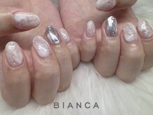 ビアンカマーレ 中野店(Bianca mare)/ホワイトニュアンスネイル¥7500