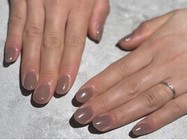 ワンカラー　グレージュ