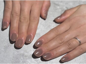 ネイルアン 下中野店(Nail Ann)/ワンカラー グレージュ
