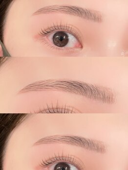 アイブロウメニューがあるサロン