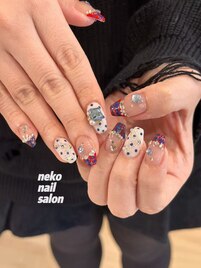 ドット　フレンチ　トレンド