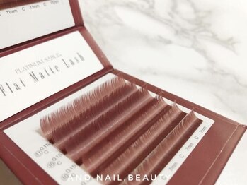 アンドネイル ビューティー(AND nail,beauty)/フラットラッシュ/春カラー