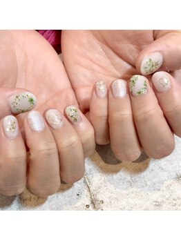 ダリア 大宮店(DAHLIA)/押し花ネイル☆