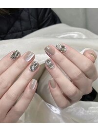 埋め尽くしネイル
