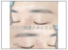 アイビー(IVY)/眉毛WAX男子増加