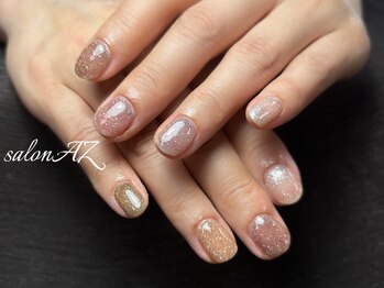 サロン エージー(salon AZ)/秋ぽっいカラフルフラッシュ