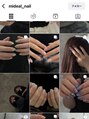 ミディール(mideal) instergram毎日更新!@mideal_nail最新ネイルはぜひフォローを♪