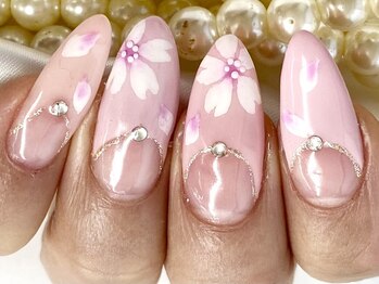ネイルサロンティーモ(Nail Salon Tmo)/桜フレンチネイル