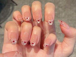 キラキラネイルマーメイドフット