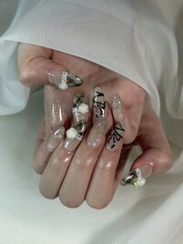 チェックネイル