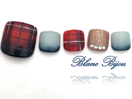 冬フットネイル