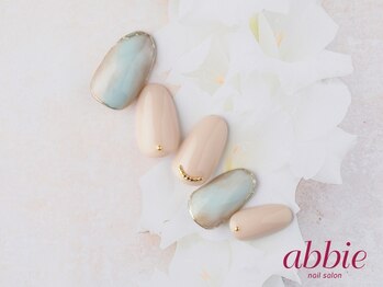 ネイルサロンアビー 北千住店(abbie)/囲みミラーニュアンス◇￥11308