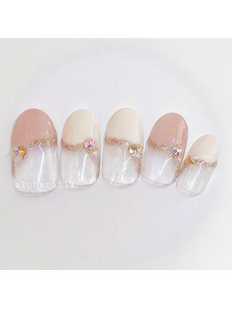 アルファ ネイルズ(ALPHA NAILS)/【特集】　French Nail