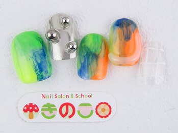 ネイルサロン きのこ/選べるデザインMコース