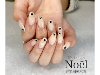 ハートホロネイル