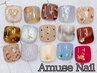 【初回オフ無料】フット★ワンカラー＋親指アート2本　¥7700→¥7000