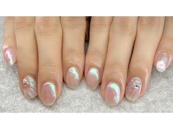 プリンセスアール(Princess R)の写真/何度でも同価格！浮かない強いネイルで次回来店時までしっかりキープ◎オシャレな手元で周りと差がつく♪