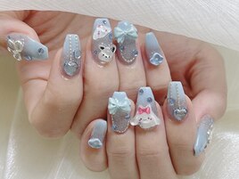 フラッシュのグラデキャラクター