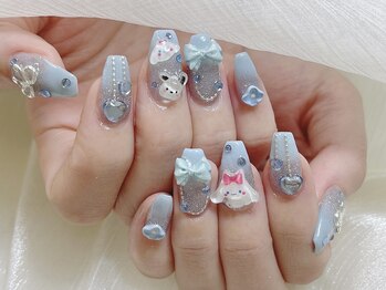 フラッシュのグラデキャラクター