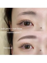 THE BALM 下北沢店【アイブロウ/眉毛/まつげパーマ/マツエク】/アイブロウスタイリング×マツパ