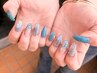 Hand.. *+揺らめくマグネットnail +* ￥7500