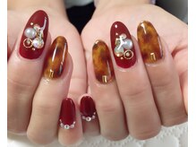 ラズネイル(RUZ'S NAIL)/【秋本デザイン】冬ネイル