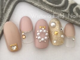 パール　アート　クリスマス