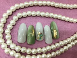 【冬】和柄ネイル