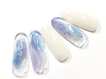 コルン/夏ネイル