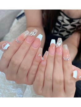 クイーンズビューティーサロン 新宿本店(Queen's beauty salon)/チップアートやり放題つけ放題