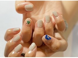 ポイント推しネイル☆