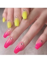 ベル 古川店(Belle)/夏ネイル派手好きさんオススメ♪