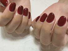 デューネイルスタジオ(dew nail studio)/ボルドーワンカラー