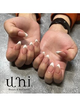 ユニ ビューティー アンド ネイルサロン(uni.Beauty&Nail salon)/フレンチネイル