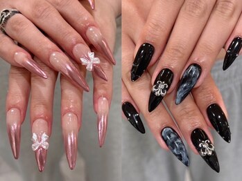 ゼスト フィーノ(ZEST fino)の写真/チップスカルプで叶える韓国ネイル/ワンホンネイル★学割U24,持ち込みデザインもお任せ[立川/パラジェル]