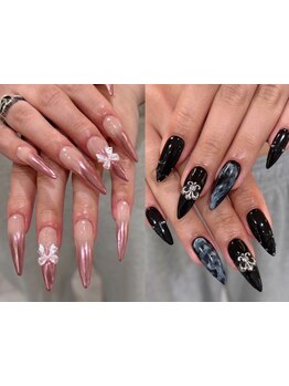 長さ出しのできるサロン