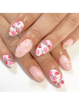 テラックス/くちびる柄