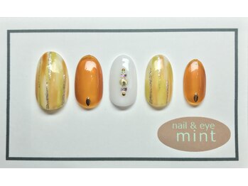 ネイルアンドアイ ミント(nail＆eye mint)/4月キャンペーンネイル