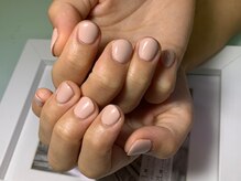 ミエルネイル 天神大名(miel nail)/お客様ハンド：ピンク