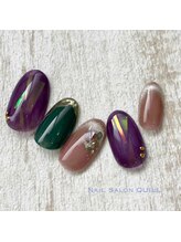 ネイルサロン クイル(QUILL)/12月マグネット（１）