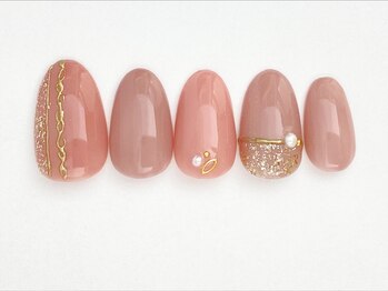 ネイルサロン アビー グランデュオ蒲田店(abbie)/●ミラーニュアンス¥100,10