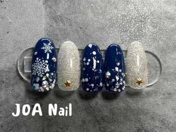ジョアネイル(JOA Nail)/定額B★冬★雪