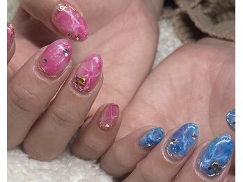 メルシー(Merci)/~2色の海ネイル~ Byイカラシ