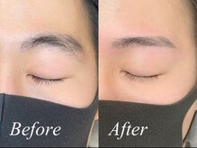 アイブロウサロンオム なんば店(HOMME)の雰囲気（デザイン力にこだわった丁寧な施術◎[メンズ/アイブロウ/眉毛]）