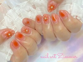 チークネイル/パラジェル/韓国