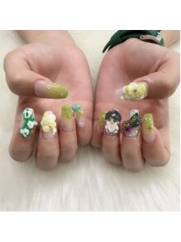 プリュム(Plume)/3D/推しネイル/キャラクター