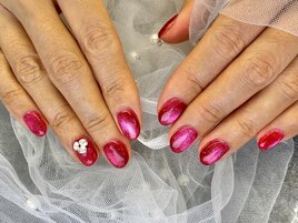 マグネットネイル/Vカット