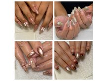 メロウ(mellow)の雰囲気(手描きアートも◎長さ出し1本850円・亀裂補強1本450円)