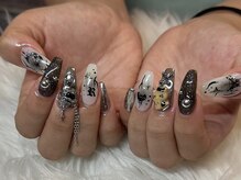 リリネイル 吉祥寺(Lili.nail)/y2k シルバー　ミラー